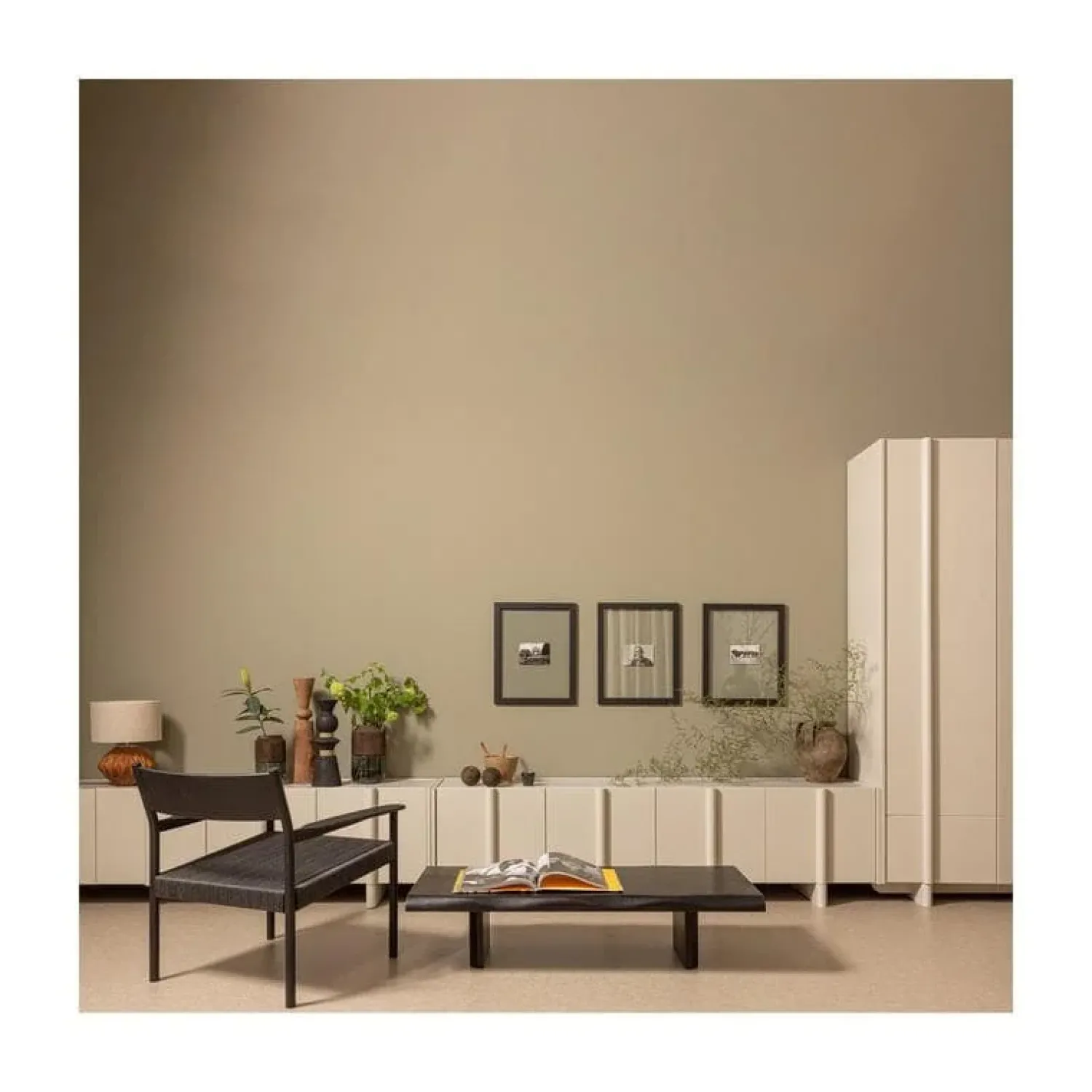 WOOOD Salontafels|Cali Salontafel mangohout zwart 120cm