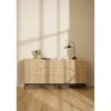 Nordhavn Ladenkasten|Industriele Kasten|Calmera Ladekast Naturel 6 lade 157cm