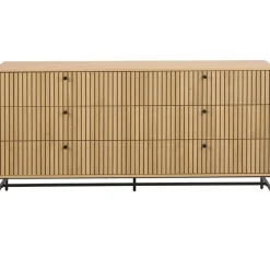 Nordhavn Ladenkasten|Industriele Kasten|Calmera Ladekast Naturel 6 lade 157cm