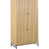 Nordhavn Wandkasten|Industriele Kasten|Calmera Wandkast Naturel 99cm