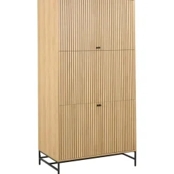 Nordhavn Wandkasten|Industriele Kasten|Calmera Wandkast Naturel 99cm