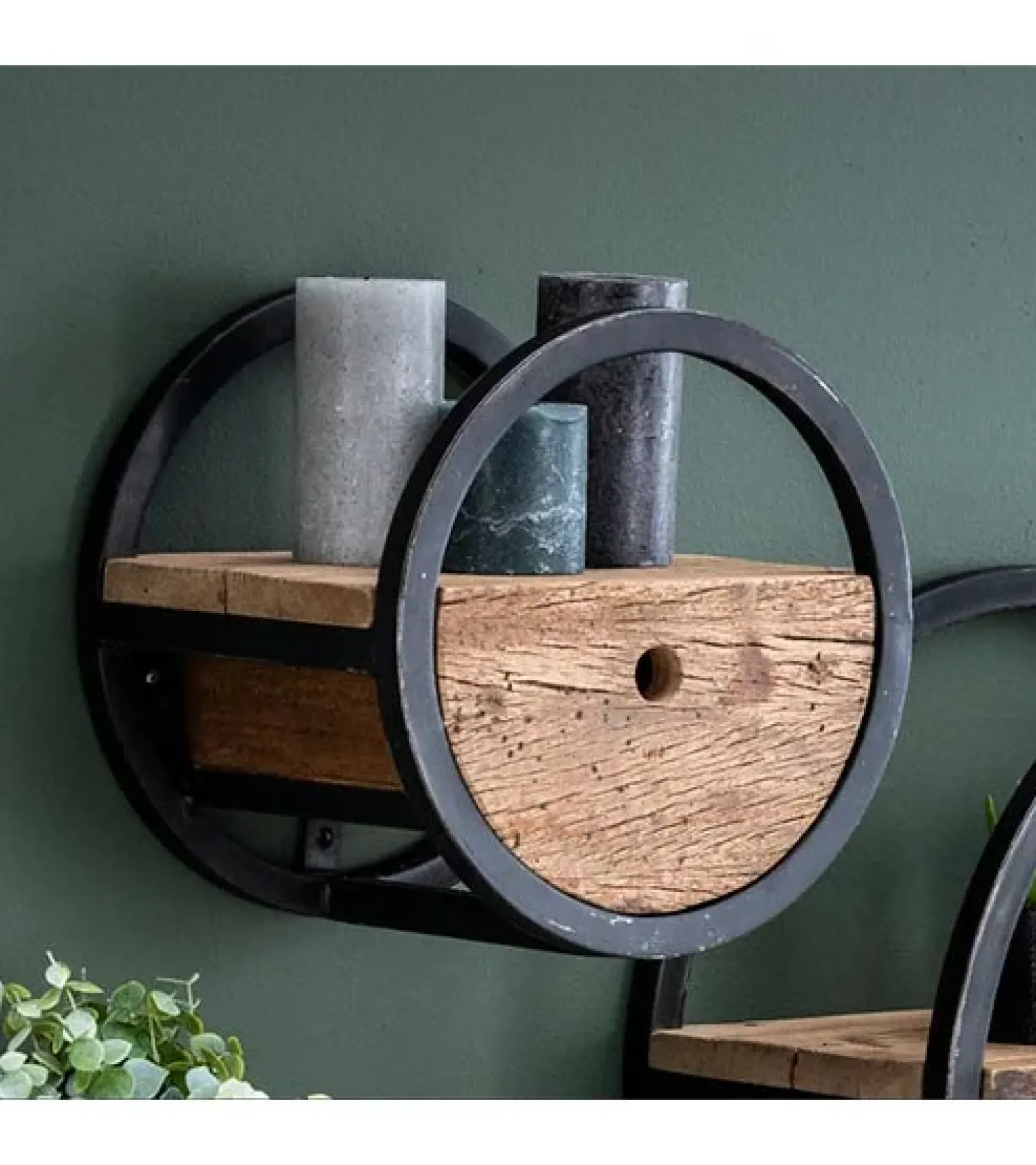 Kalfort Wandplanken|Wandrekken|Calro industrieel wandrek set van 3