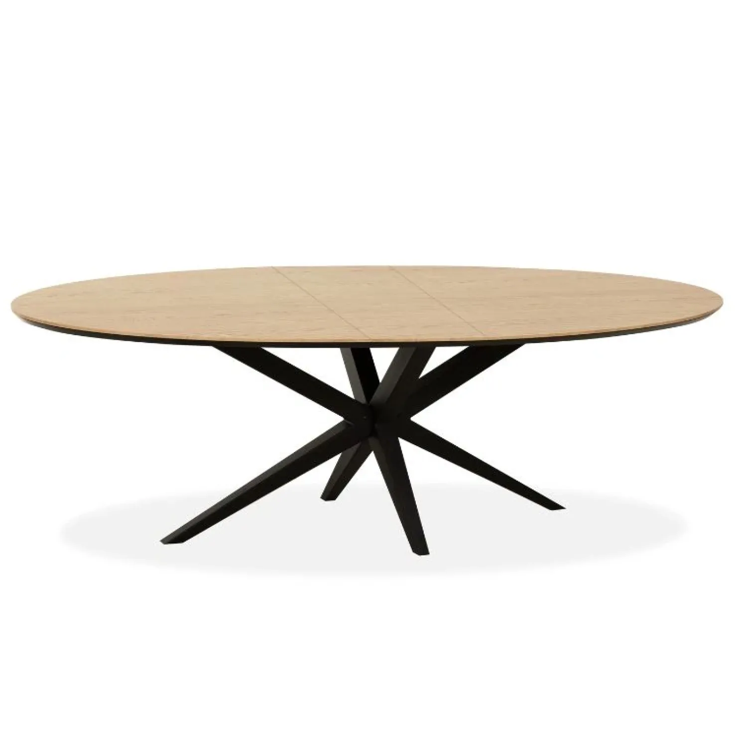 Maison Madera Eettafels|Calvenza uitschuifbare Eettafel ovaal 200/257cm - Zelf samenstellen