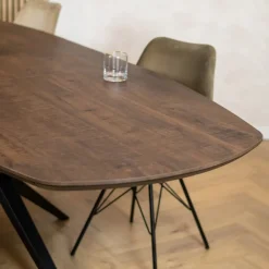 Maison Madera Eettafels|Calvenza uitschuifbare Eettafel Deens ovaal 160/217cm - Zelf samenstellen