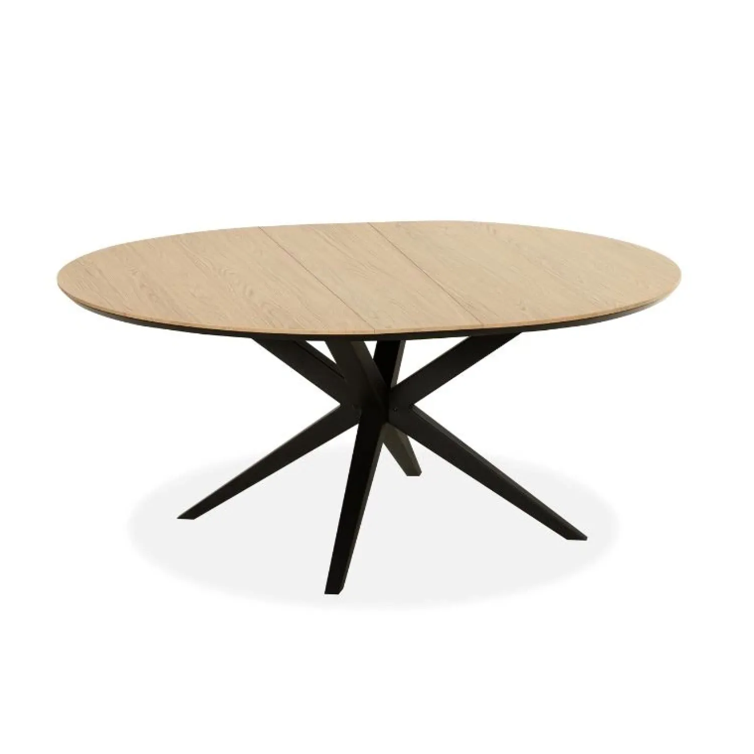 Maison Madera Eettafels|Calvenza uitschuifbare Eettafel rond 138/178cm - Zelf samenstellen