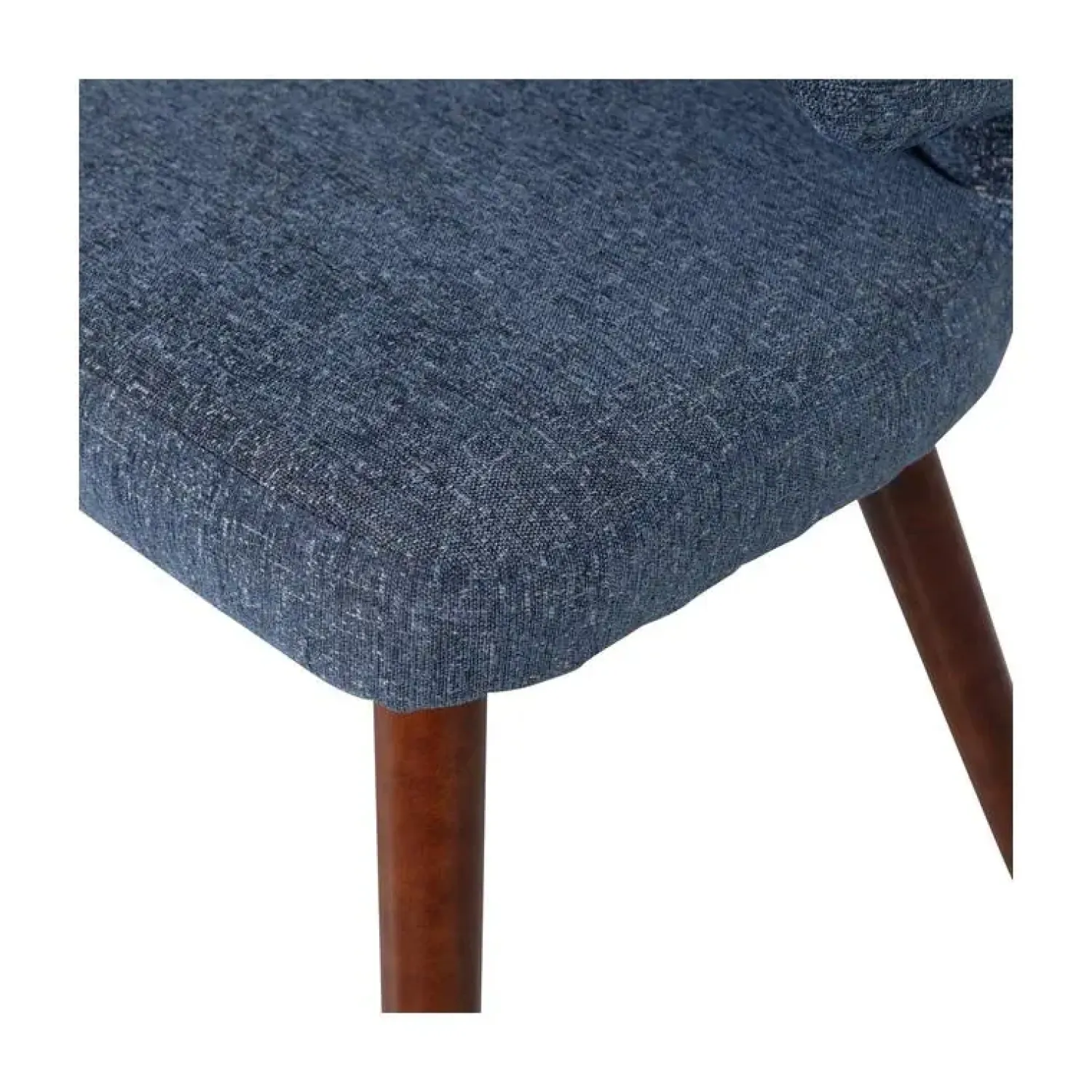 vtwonen Eetkamerstoelen|Cape Eetkamerstoel stof blauw