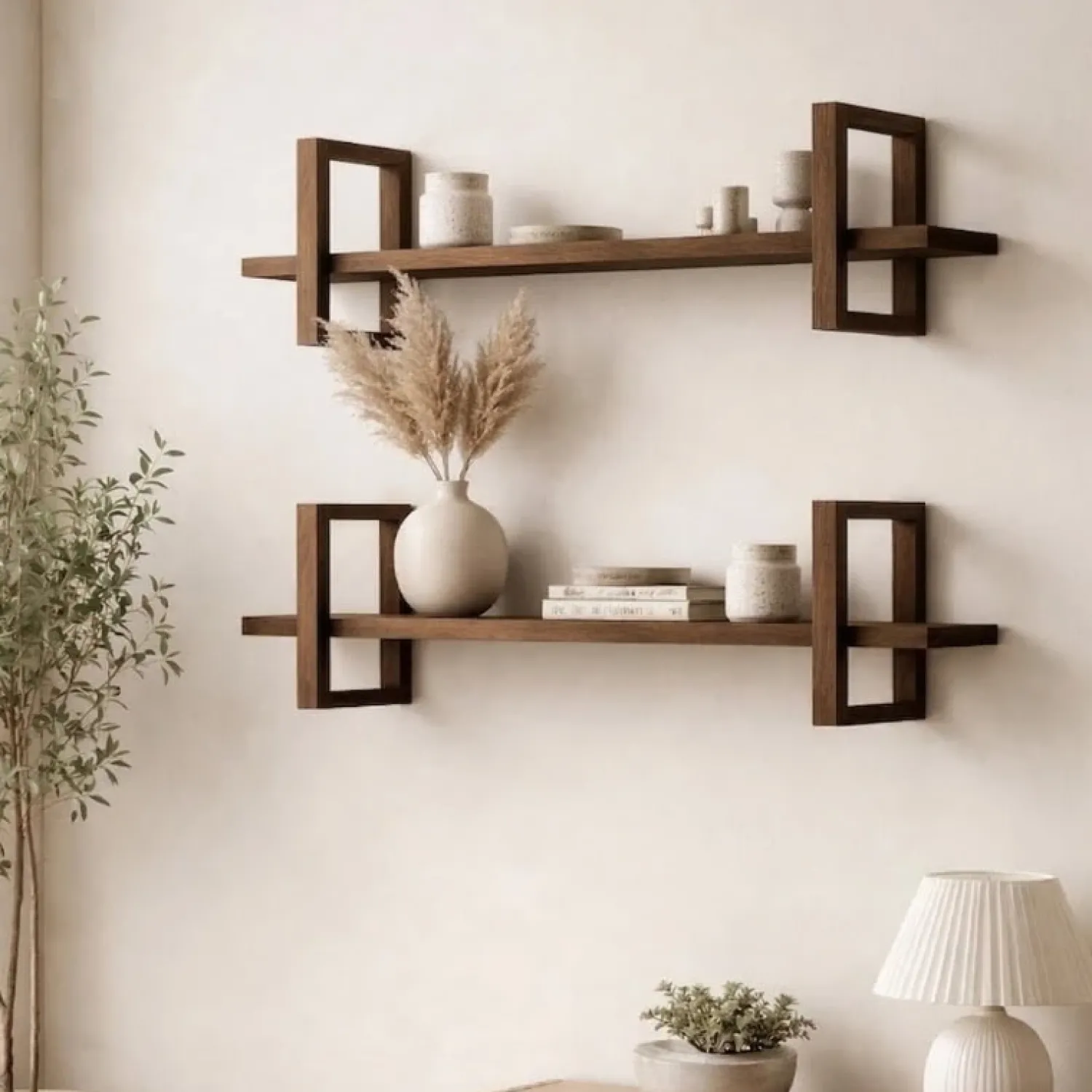 Vane Living Wandplanken|Wandplanken|Carel Wandplank walnoot 75cm