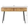 Kalfort Sidetables|Caressa kaptafel industrieel 125cm