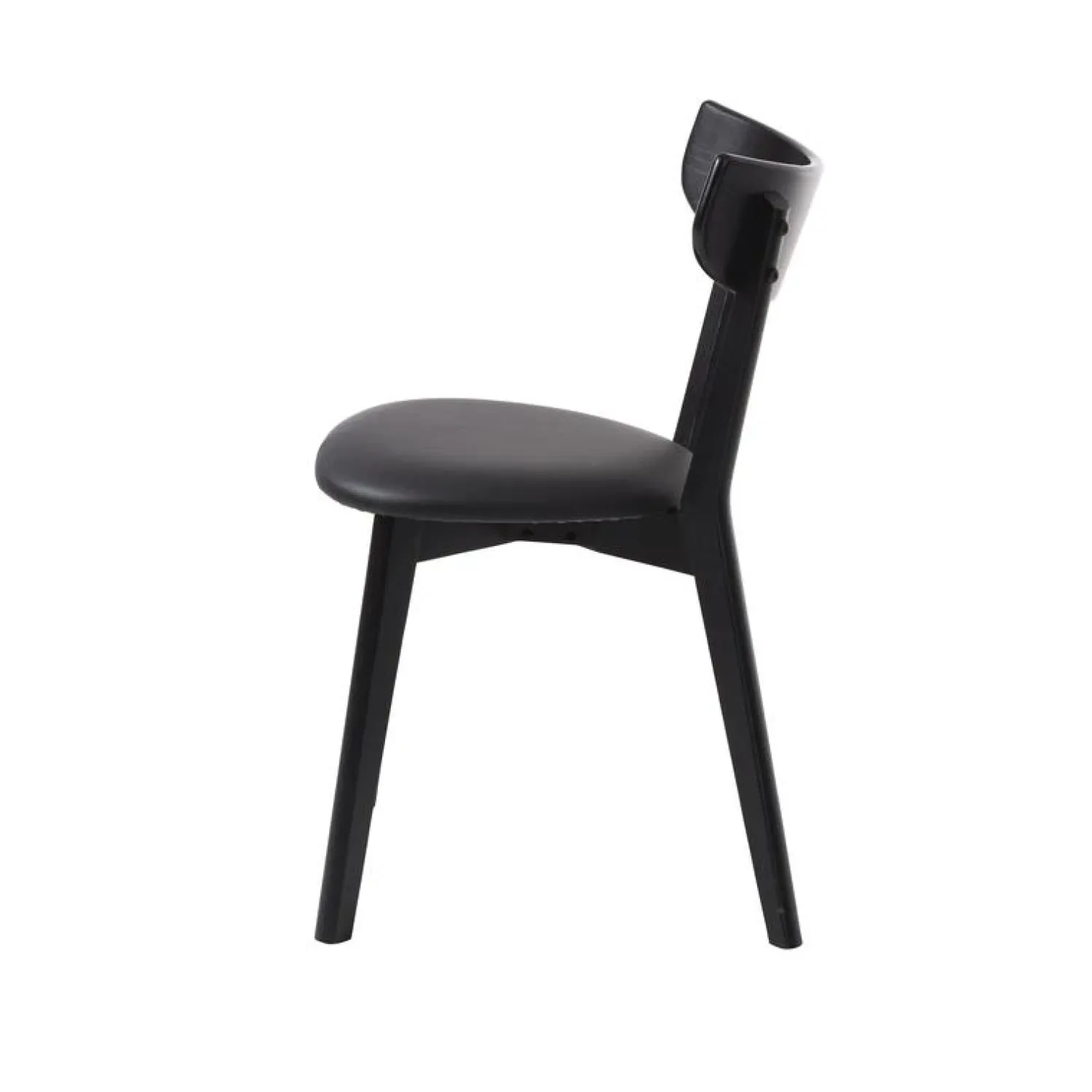 LykkeHome Eetkamerstoelen|Cari Eetkamerstoel zwart