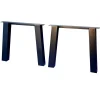 Nobe interiors Onderstellen|Catalina tafel onderstel set van 2 metaal