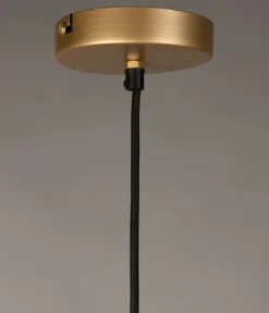 Dutchbone Hanglampen|Cath 1-lichts Hanglamp Large Walnoot