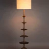 Dutchbone Vloerlampen|Cath 1-lichts Vloerlamp Walnoot