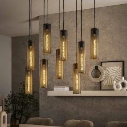 By Boo Hanglampen|Celeste Hanglamp 9-lichts Metaal