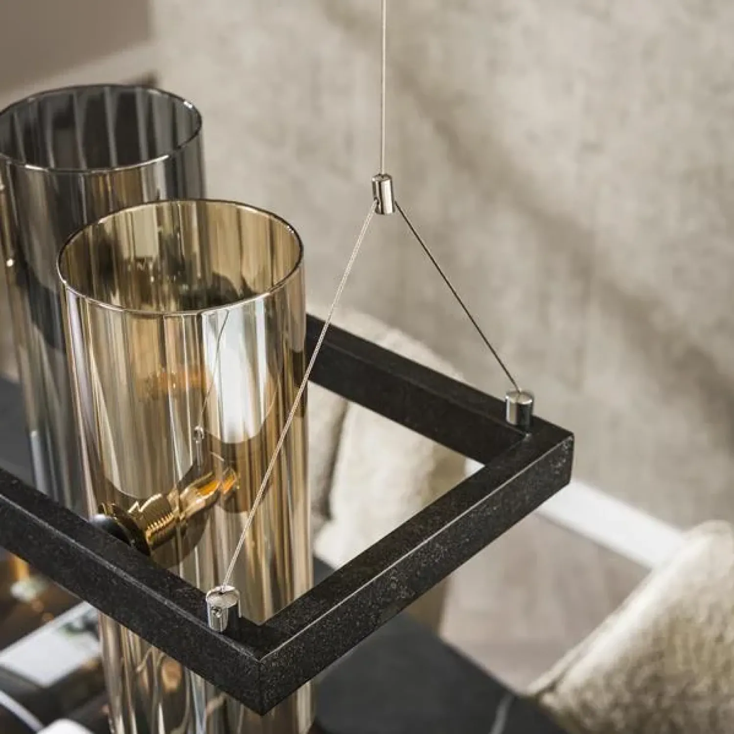 Trading Lighting Hanglampen|Glazen Hanglamp|Celia 10-lichts Hanglamp 2-kleurig glas