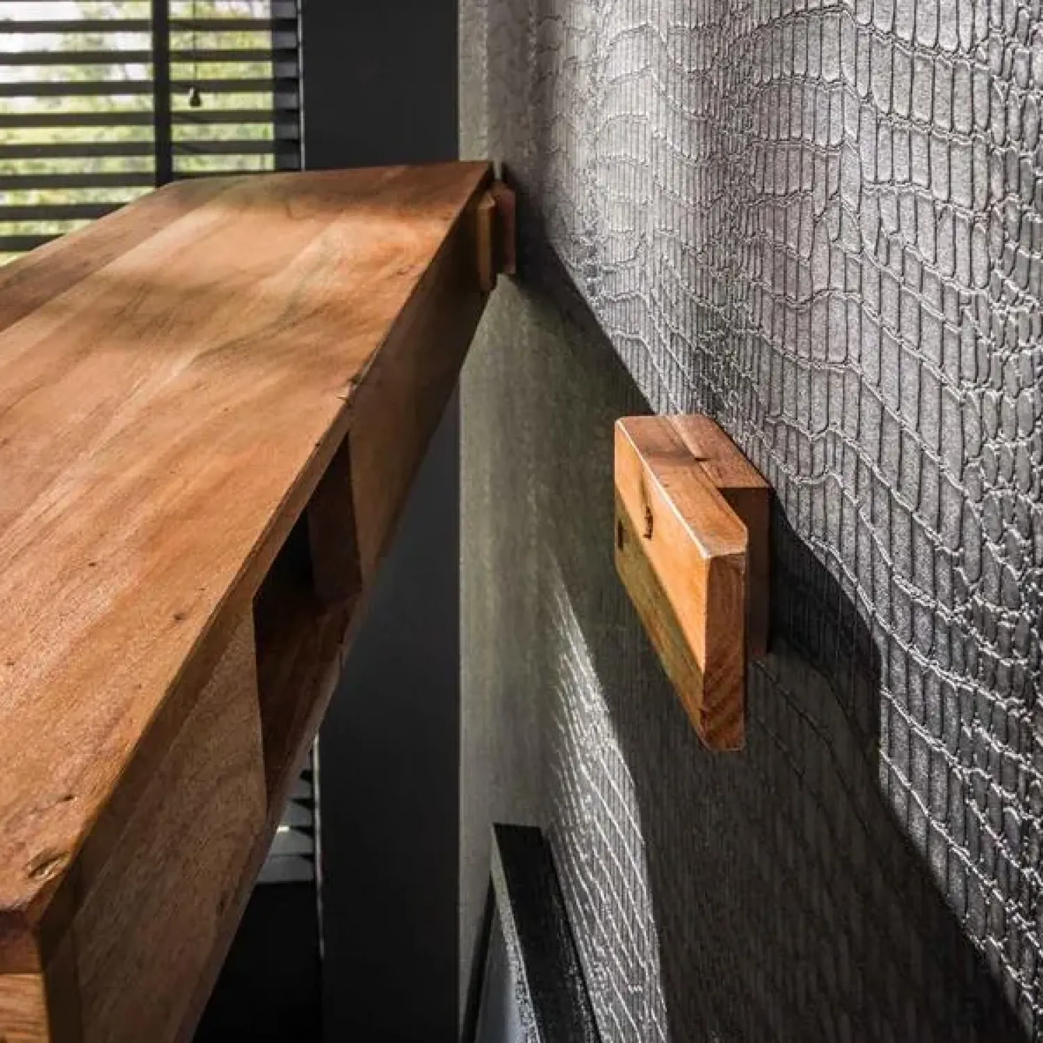 Kalfort Wandplanken|Wandplanken|Charles Wandplank Acaciahout 100cm