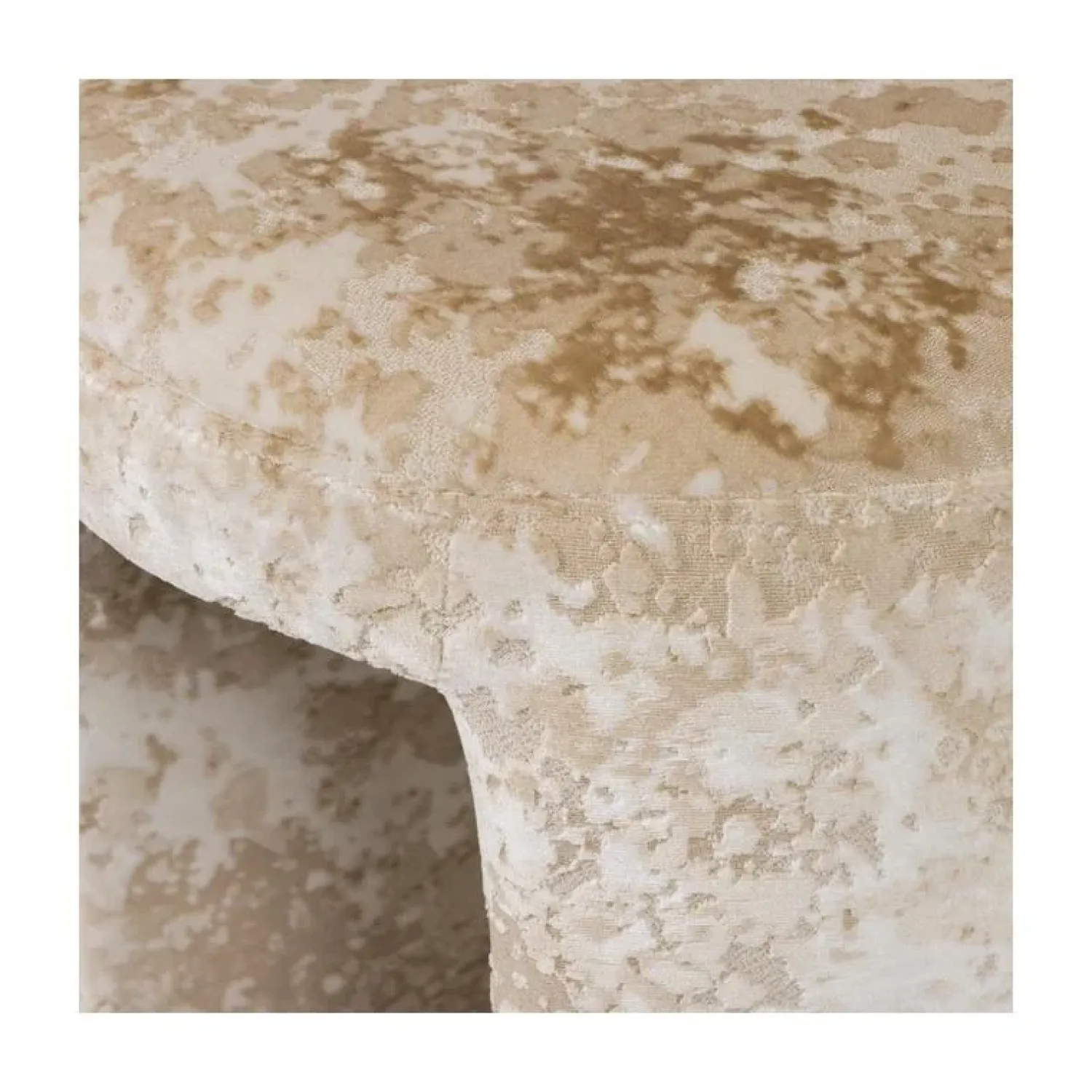 WOOOD Krukjes|Charlie Kruk rond Beige 45cm