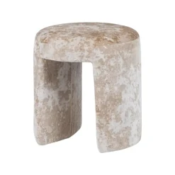 WOOOD Krukjes|Charlie Kruk rond Beige 45cm