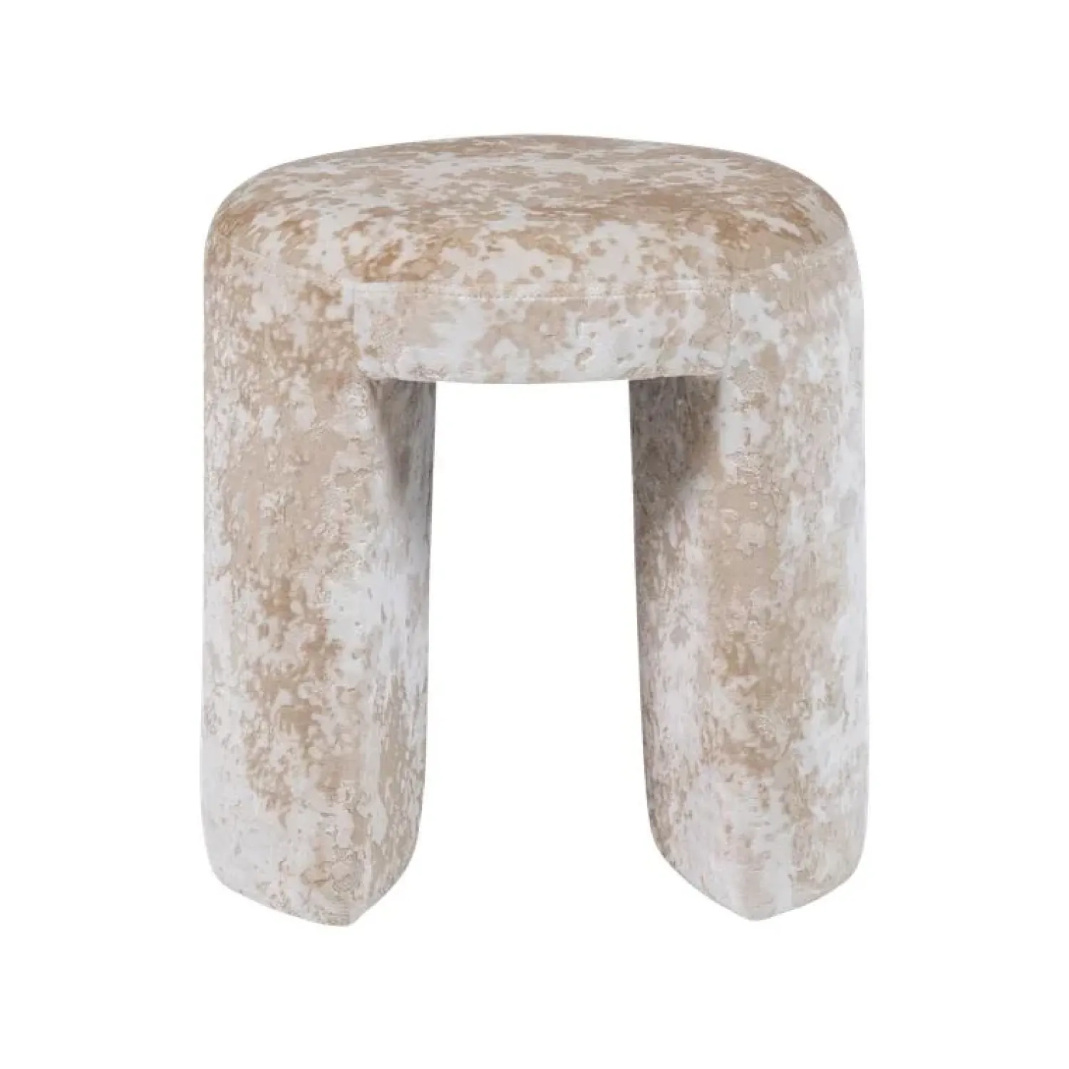 WOOOD Krukjes|Charlie Kruk rond Beige 45cm
