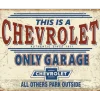 Cavetown Metalen Borden|Chevrolet Garage - metalen bord
