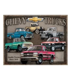 Metal Signs Metalen Borden|Chevy Trucks - metalen bord