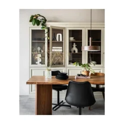 vtwonen Vitrinekasten|Industriele Kasten|Chow Vitrinekast grenen beige 105cm