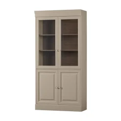 vtwonen Vitrinekasten|Industriele Kasten|Chow Vitrinekast grenen beige 105cm