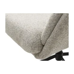 LykkeHome Fauteuils|Chris Relaxfauteuil met voetenbank gebroken wit