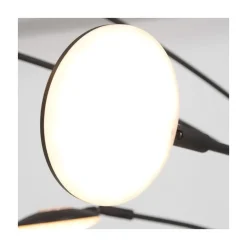Steinmex Booglampen|Vloerlampen|Cinco 5-lichts Vloerlamp Zwart