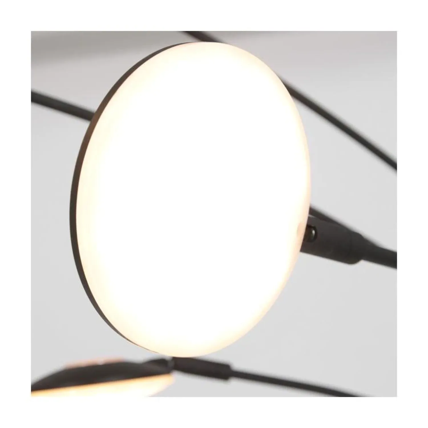 Steinmex Booglampen|Vloerlampen|Cinco 5-lichts Vloerlamp Zwart