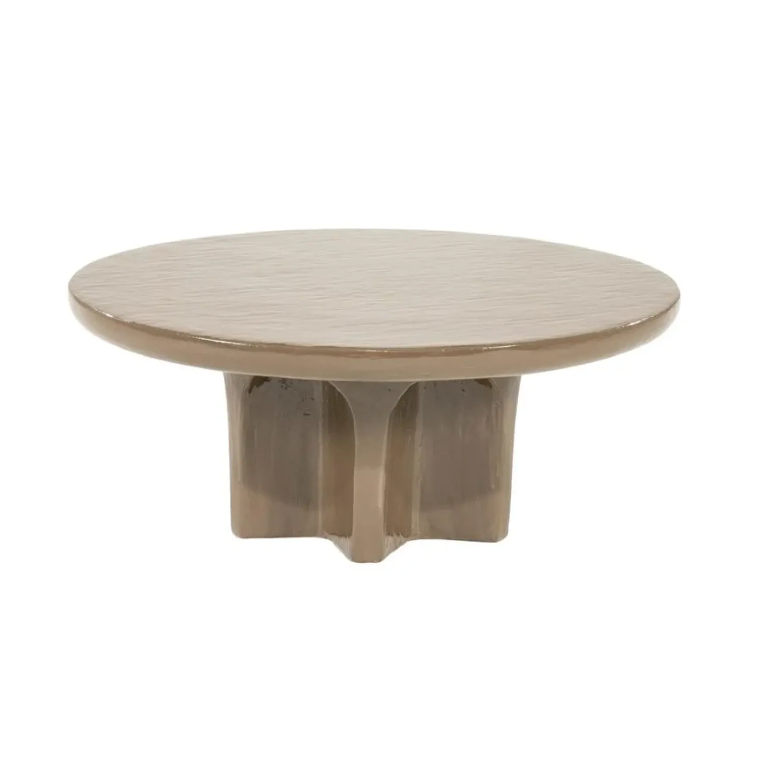By Boo Salontafels|Circolo Salontafel rond Large Bruin 80cm