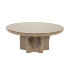 By Boo Salontafels|Circolo Salontafel rond Large Bruin 80cm