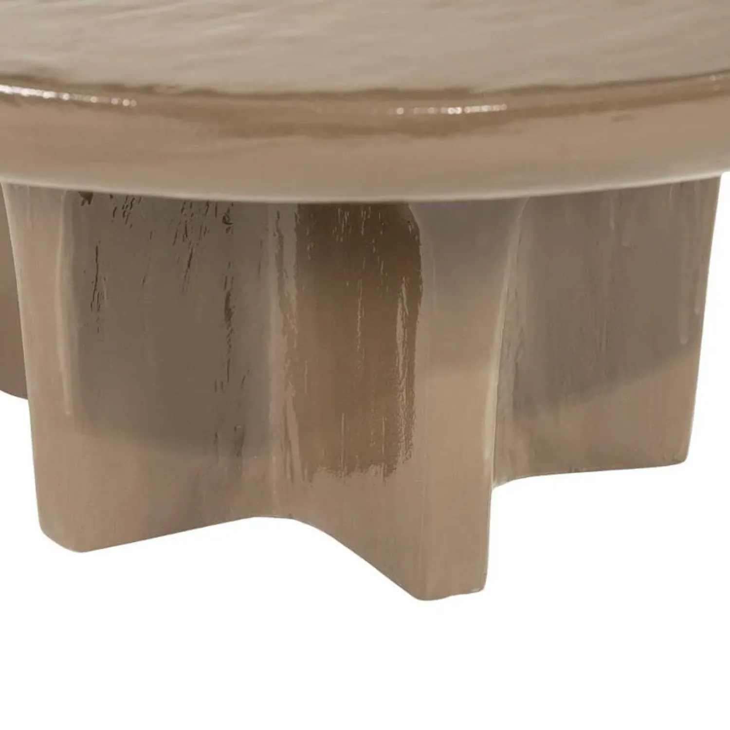 By Boo Salontafels|Circolo Salontafel rond Large Bruin 80cm