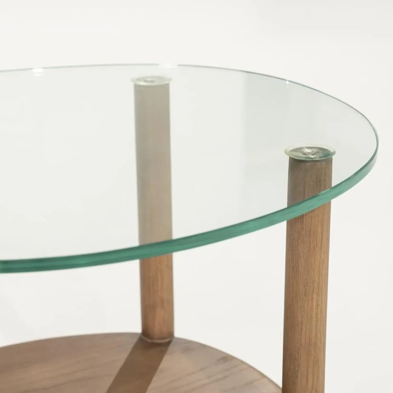 Eleonora Bijzettafels|Cleo Bijzettafel Lichtbruin 50cm