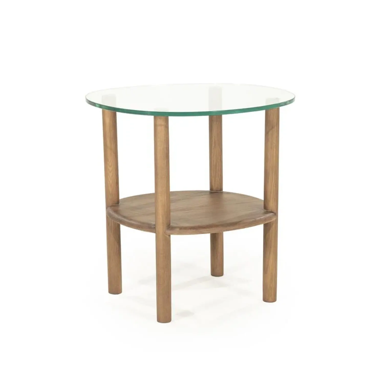Eleonora Bijzettafels|Cleo Bijzettafel Lichtbruin 50cm