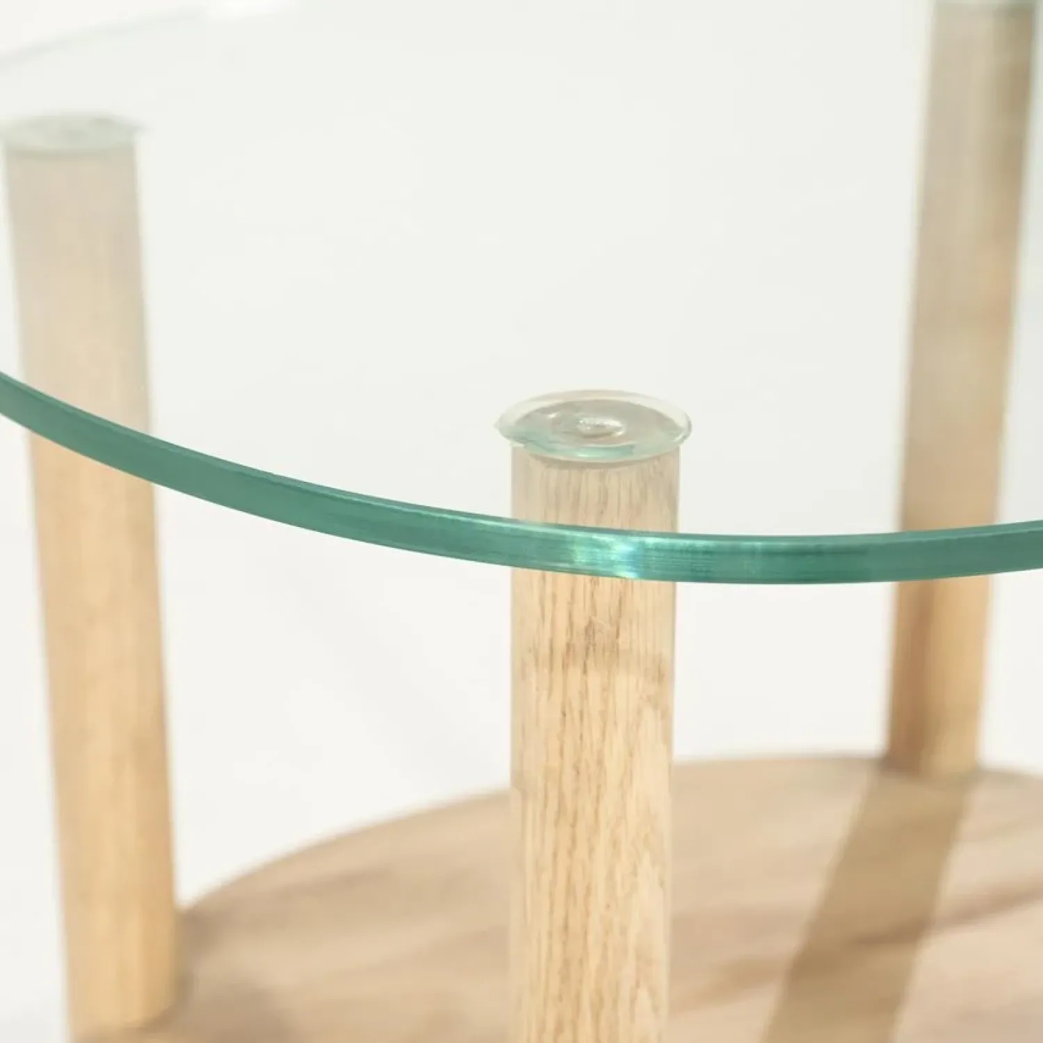 Eleonora Bijzettafels|Cleo Bijzettafel Naturel 50cm