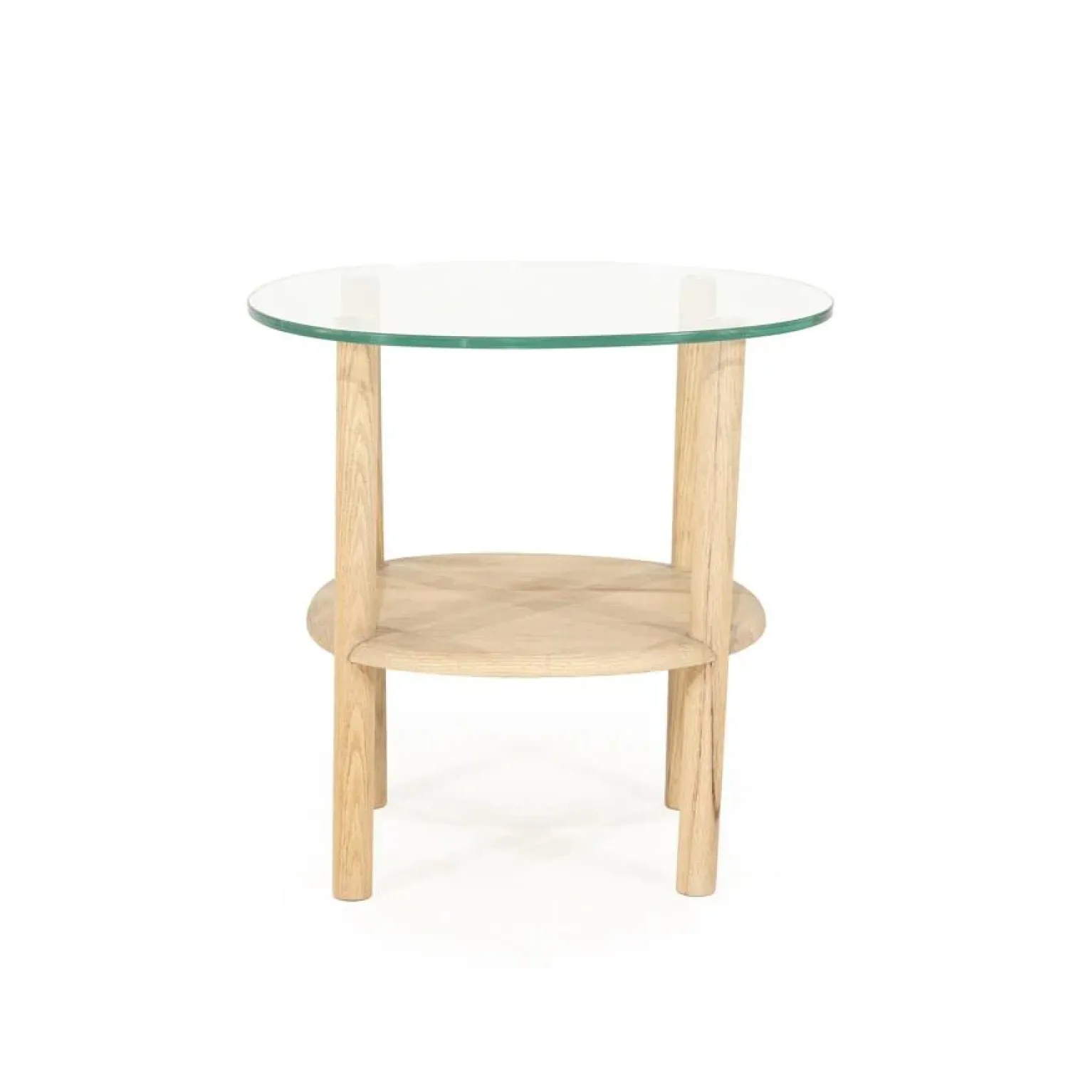 Eleonora Bijzettafels|Cleo Bijzettafel Naturel 50cm