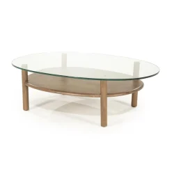 Eleonora Salontafels|Cleo Salontafel Lichtbruin 101cm