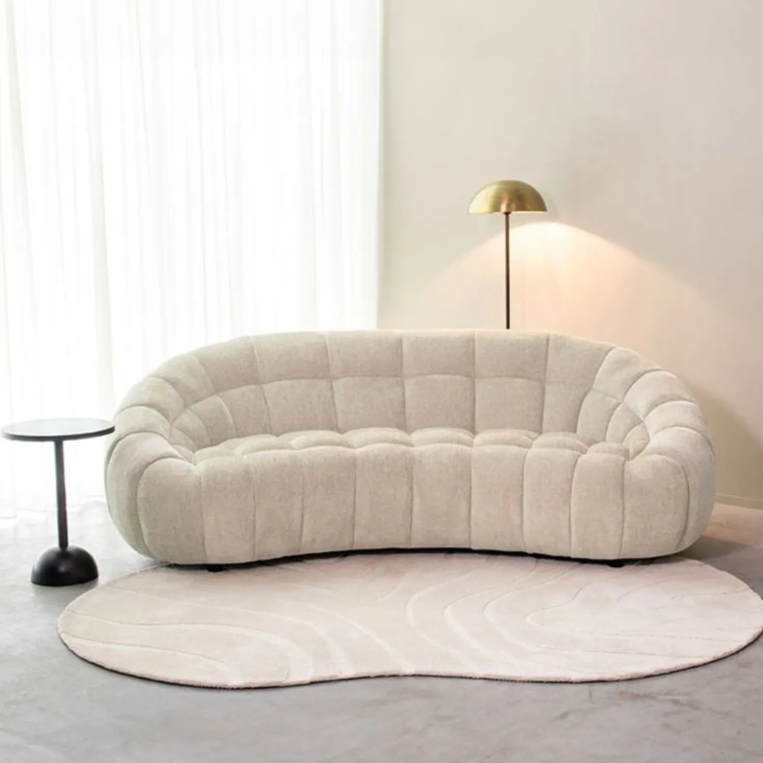 Label51 Loungebanken|3 Zitsbanken|Cloud Bank 3-zits Naturel Boucle