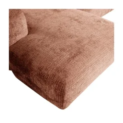 WOOOD Loungebanken|Cloud Chaise longue bank links chenille terracotta