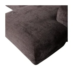 WOOOD Loungebanken|Cloud Chaise longue bank rechts chenille bruin