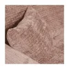 WOOOD Loungebanken|Cloud Chaise longue bank rechts chenille taupe/roze