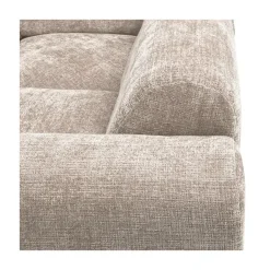 WOOOD Hoekbanken|Cloud Hoekbank rechts geweven chenille naturel