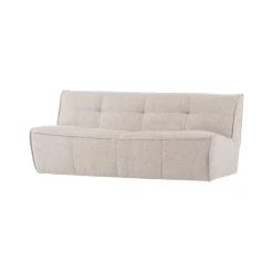 vtwonen 3 Zitsbanken|Cluster Bank 3-zits Bouclé Zand beige