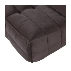 vtwonen 3 Zitsbanken|Cluster Bank 3-zits Velvet Chocolade bruin