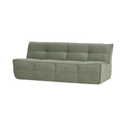 vtwonen 3 Zitsbanken|Cluster Bank 3-zits Velvet Pistache groen