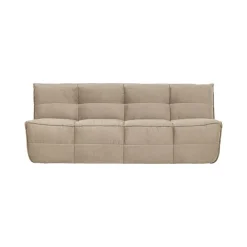 vtwonen 3 Zitsbanken|Cluster Bank 3-zits Velvet Zacht beige
