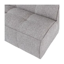 vtwonen Eetkamerbanken|Eetkamerbanken|Cluster Eetkamerbank Met rugleuning Bouclé Warm grijs
