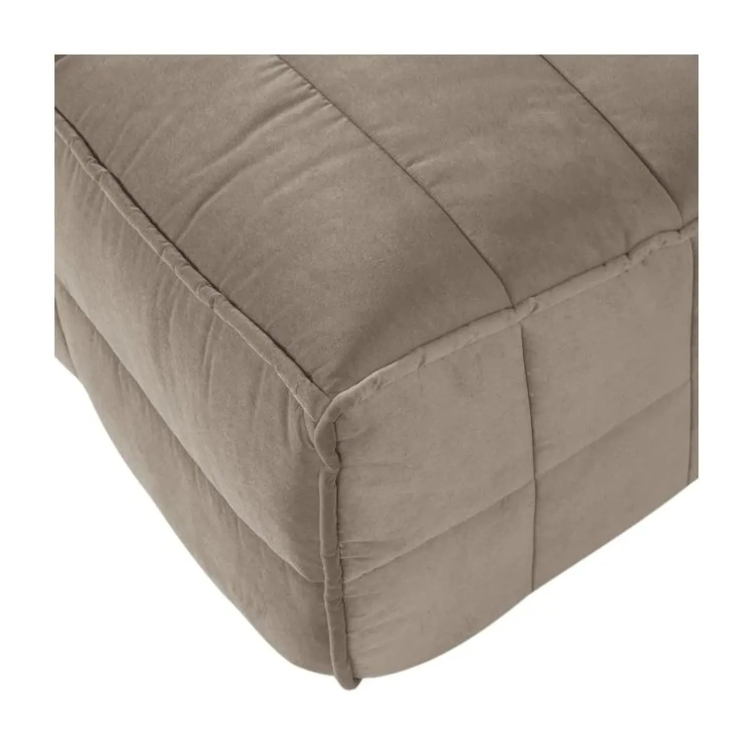 vtwonen Eetkamerbanken|Eetkamerbanken|Cluster Eetkamerbank Met rugleuning Velvet Warm taupe