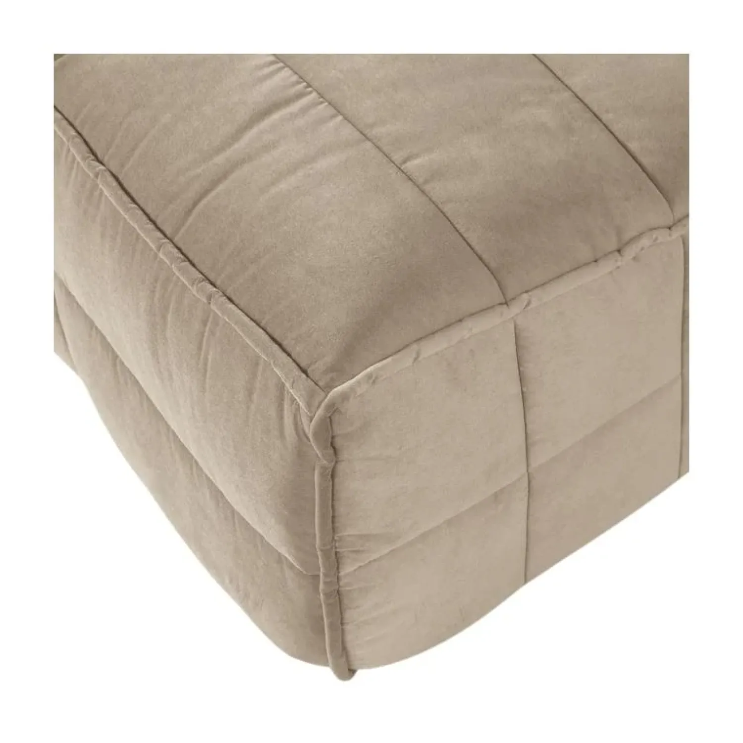 vtwonen Eetkamerbanken|Eetkamerbanken|Cluster Eetkamerbank Met rugleuning Velvet Zacht beige
