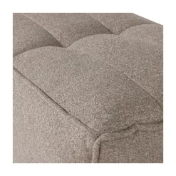 vtwonen Hockers|Cluster Hocker Bouclé Khaki bruin 104cm